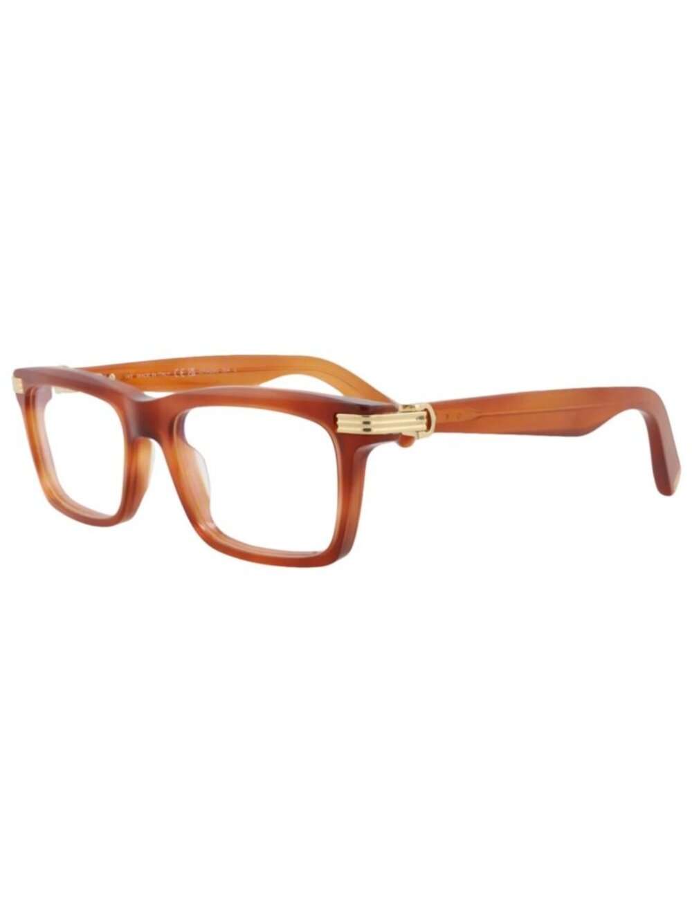 New Cartier Women's Eyeglasses Square Rectangle Recycled Acetate Frame Mens